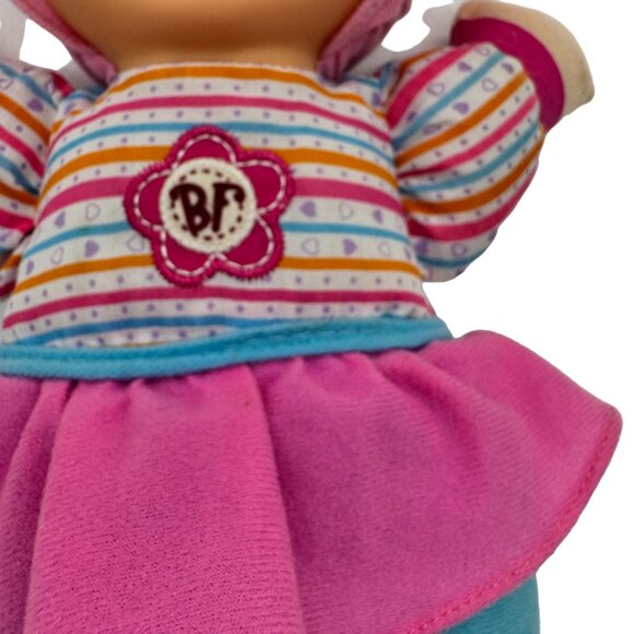 Baby First Kisses Baby Doll With Pink & Blue Outfit - 12" Soft Plush Toy Talks - Picture 4 of 9